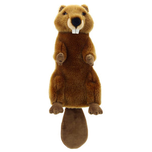 Long-Sleeved Glove Puppets: Beaver