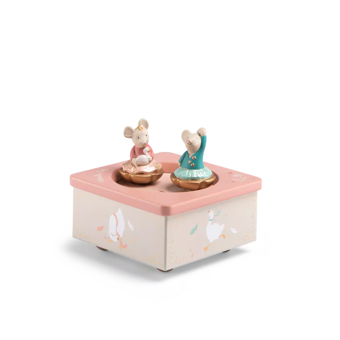 Caja musical con bailarines - La petite école de danse