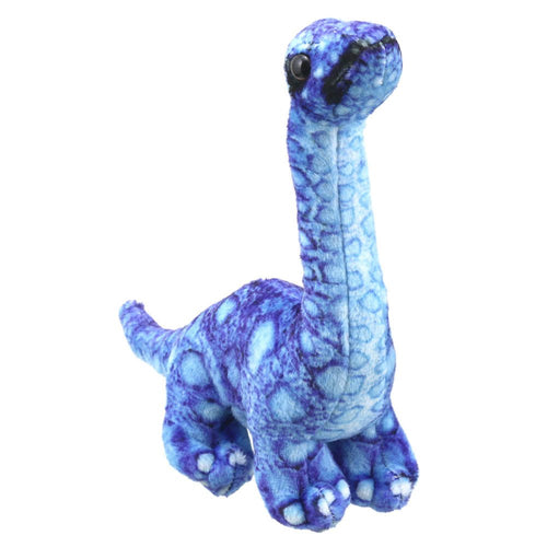 Dinosaur Finger Puppets: Brontosaurus Blue