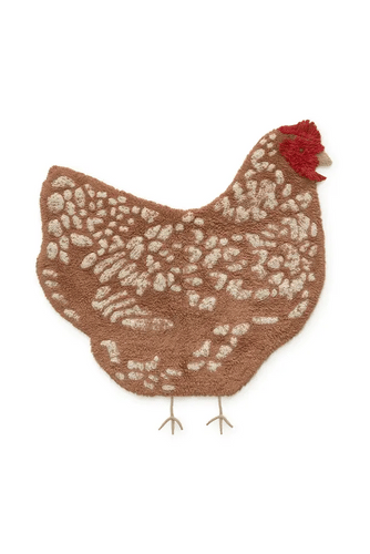 Washable rug Chicken