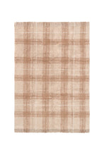 Washable Rug Tartan Rose S