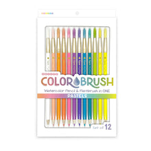 Colorbrush- Pastel watercolor pencil + paintbrush