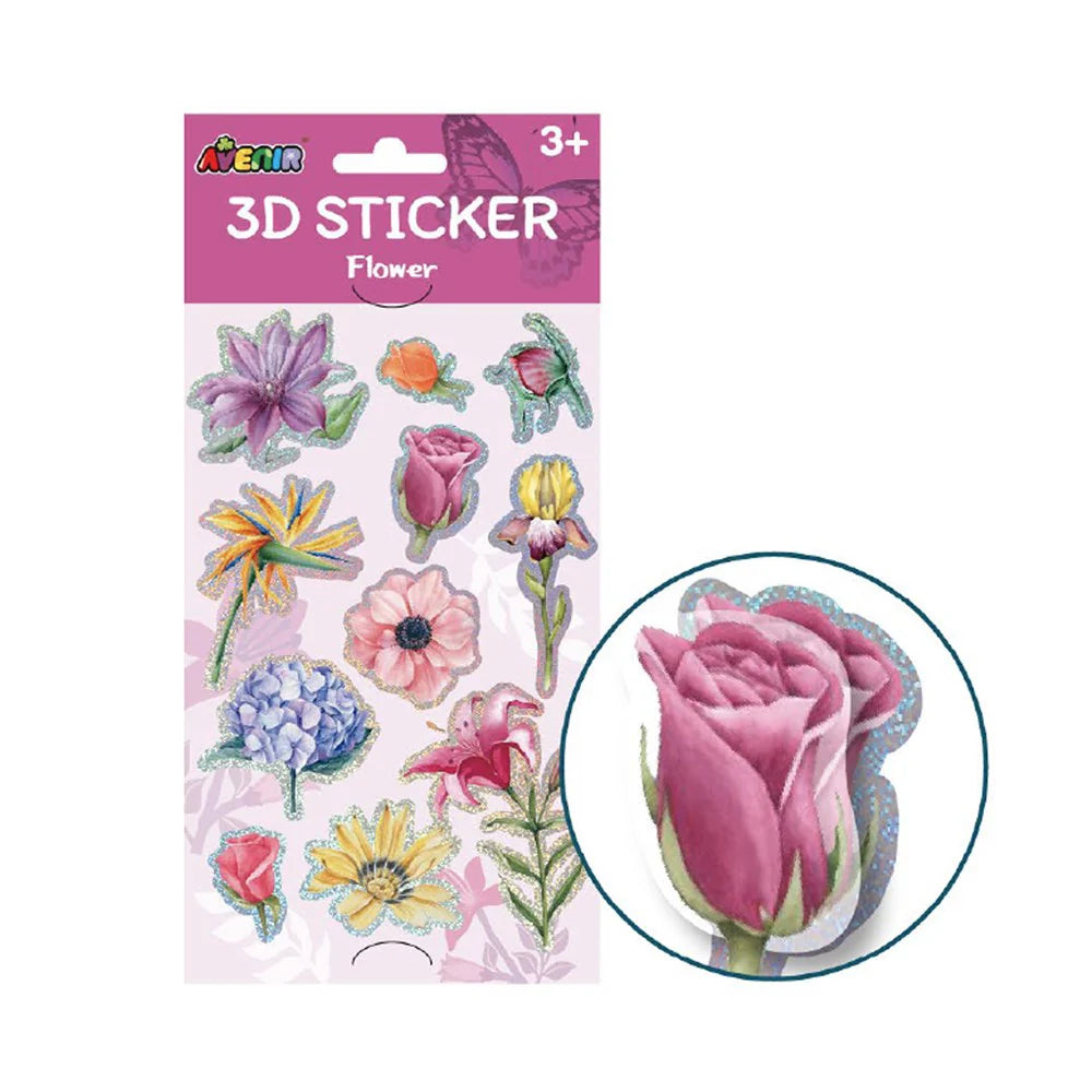 3D Sticker Flower