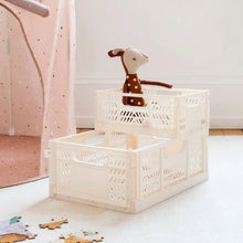 Modern Folding Crate - Pink Medium