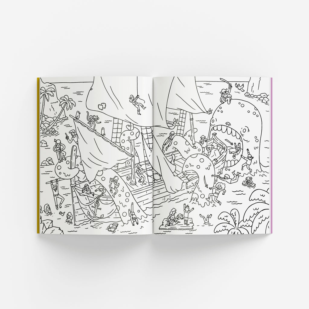 Colorín Piratas-Astronautas