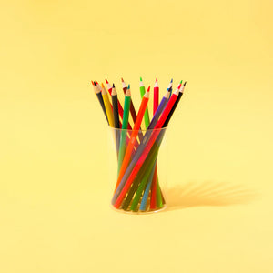 Pop colored pencils