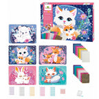 Stick'N Fun - XL Mosaics Cuddly Animals