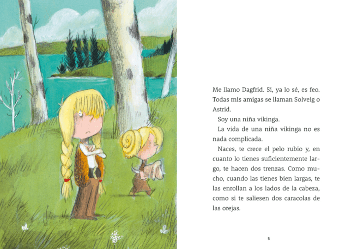 Dagfrid. Una niña vikinga