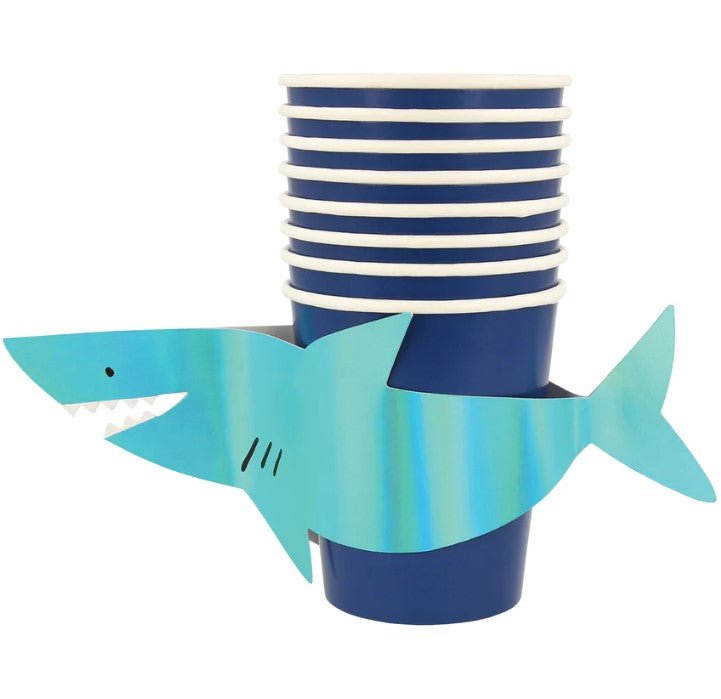 Shark Cups (x 8)