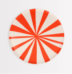 Mixed Stripe Side Plates (x 8)