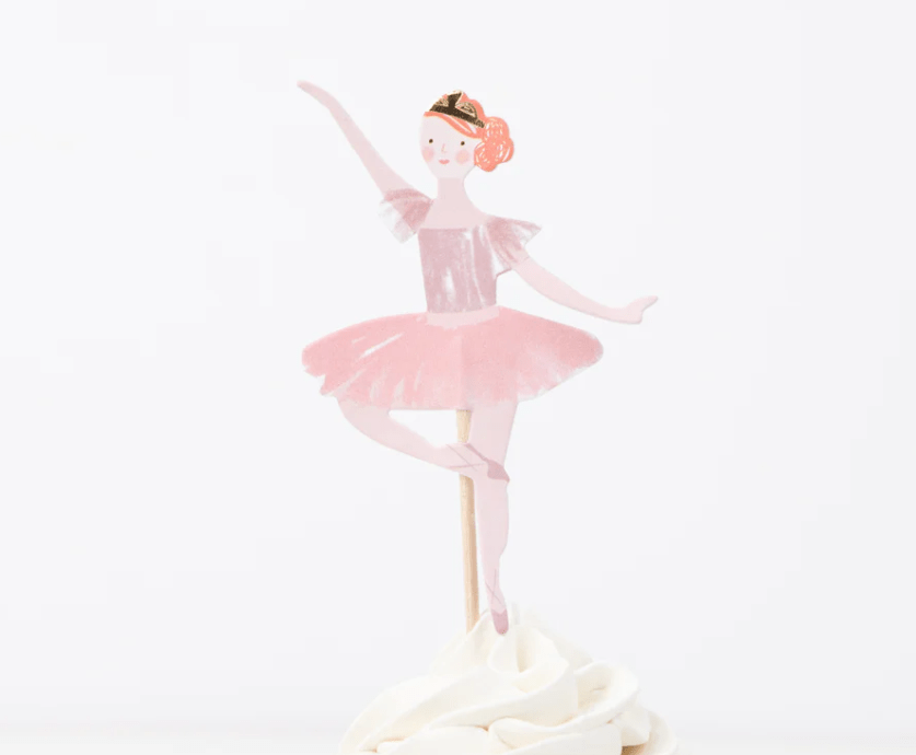 Ballerina Cupcake Kit (x 24 toppers)