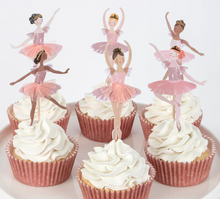 Ballerina Cupcake Kit (x 24 toppers)