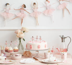 Ballerina Cupcake Kit (x 24 toppers)