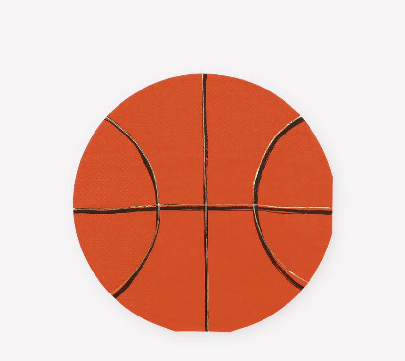 Basketball Napkins (x 16)