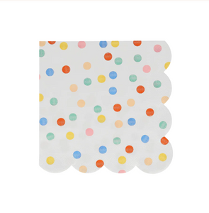 Colorful Pattern Large Napkins (x 16)
