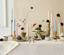 Pastel Table Candles (x 12)