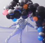 Cosmic Balloon Garland Kit (x 48 balloons)