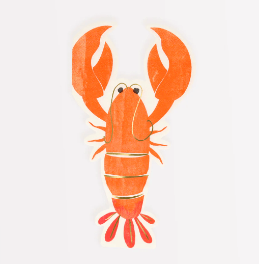 Lobster Napkins (x 16)