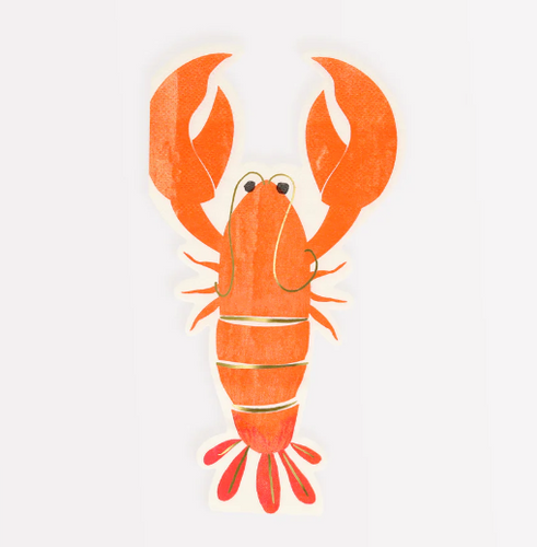 Lobster Napkins (x 16)