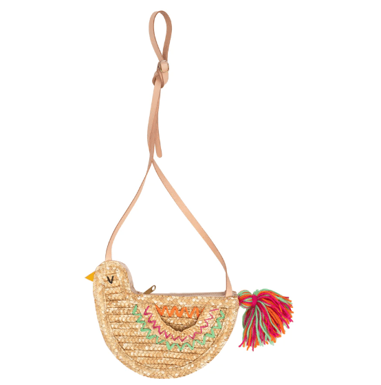 Bird Straw Bag