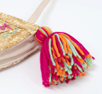 Bird Straw Bag