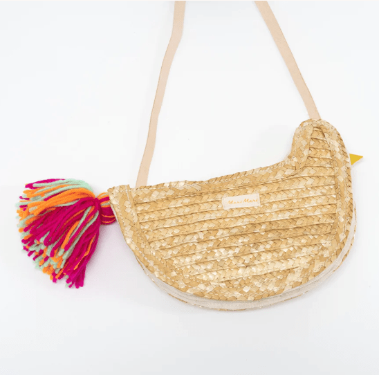 Bird Straw Bag