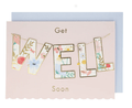 Get Well Soon Garland Card