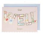 Get Well Soon Garland Card