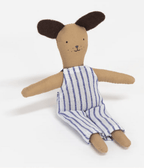 Stripy Puppy Mini Suitcase Doll