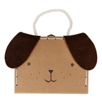 Stripy Puppy Mini Suitcase Doll