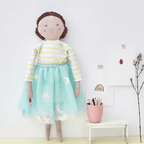 Lila Fabric Doll