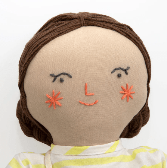 Lila Fabric Doll