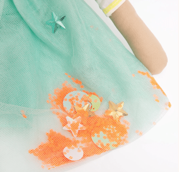 Lila Fabric Doll