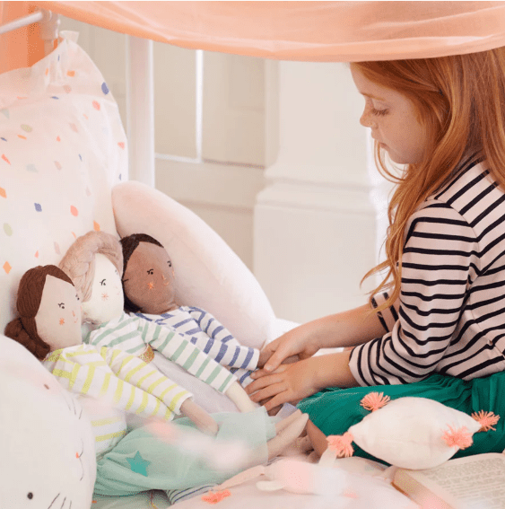 Lila Fabric Doll