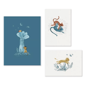 Set de Posters Baobab