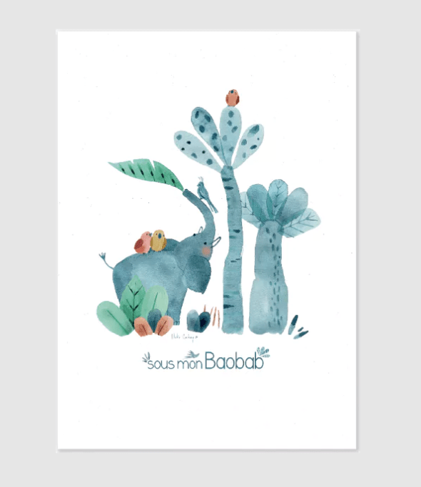 Póster Elefante