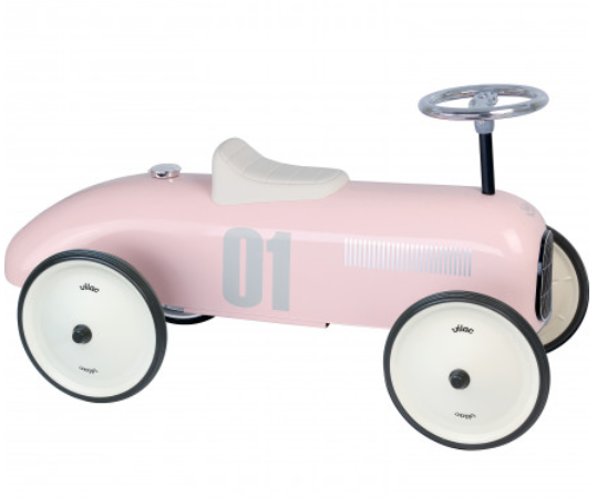Pink Vintage Car