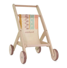 Carrito de madera para muñecos