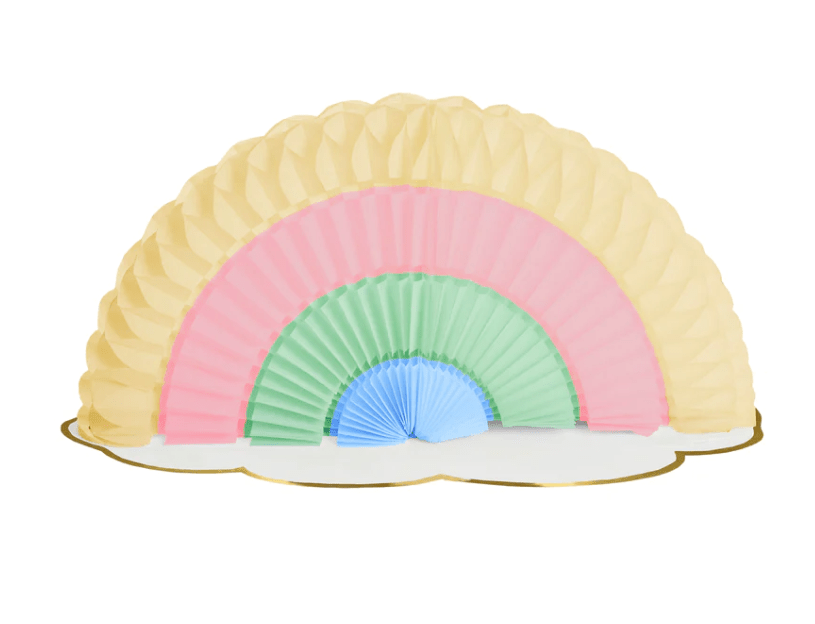 Honeycomb Rainbow Decorations (x 3)