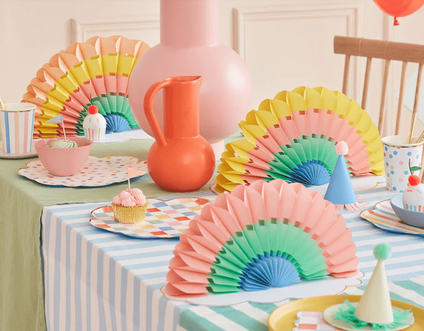 Honeycomb Rainbow Decorations (x 3)
