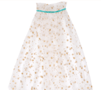 White Tulle Star Cape