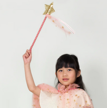 Pink Tulle Star Wand