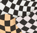 Halloween Checker Small Napkins (x 16)