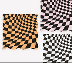 Halloween Checker Large Napkins (x 16)