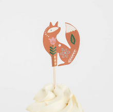 Folk Woodland Cupcake Kit (x 24 toppers)