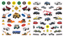 Eyelike Stickers: Trucks