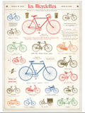 Les Bicyclettes Decorative Paper