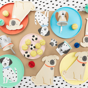 Pug Plates (x 8)