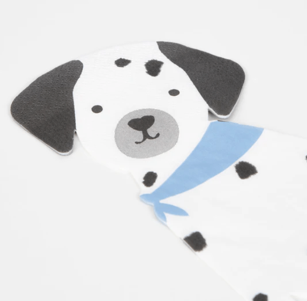 Puppy Napkins (x 16)