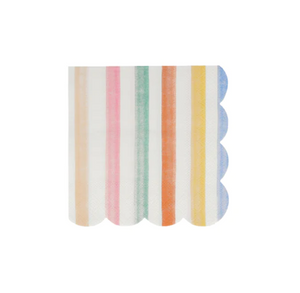 Colorful Pattern Small Napkins (x 16)